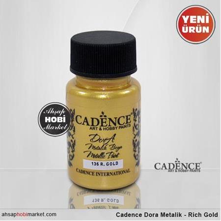 Cadence Dora Metalik Rich Gold No:136