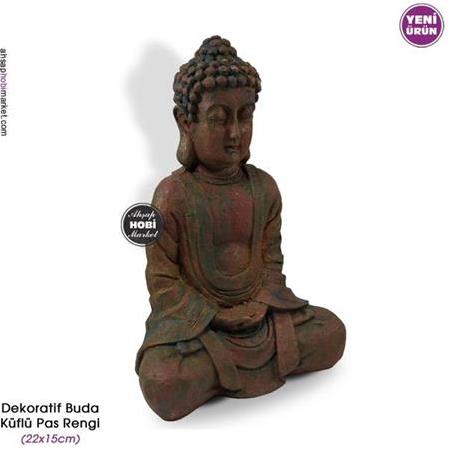 Dekoratif Buda Biblo Küflü Pas Eskitme