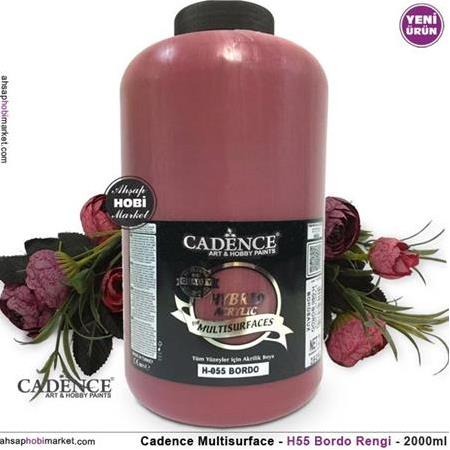 Cadence Multisurface Bordo Rengi - H55 - 2000ml